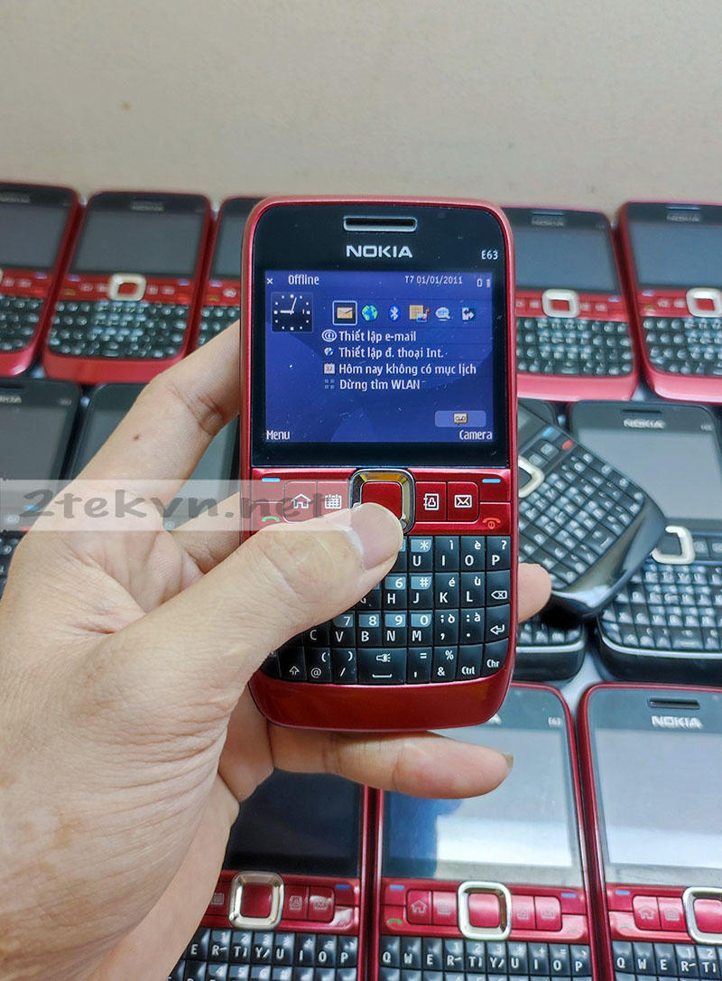 Điện thoại Nokia E63 với nhiều tính năng