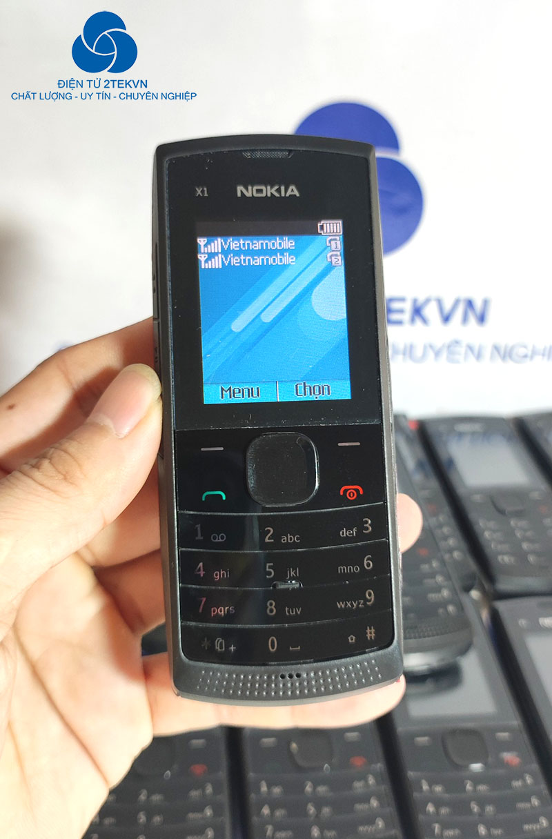 Điện thoại X1-01 hỗ trợ 2 sim 2 sóng