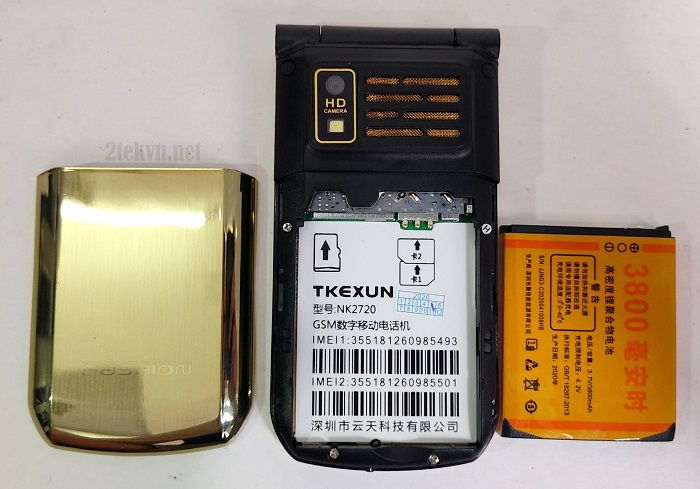 Pin của chiếc TKEXUN